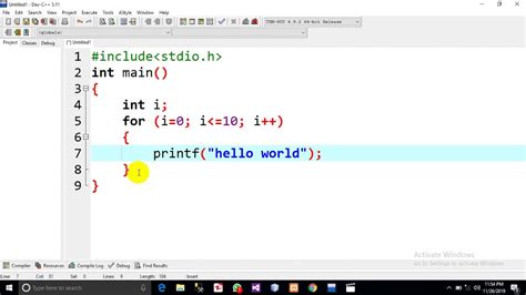 C programming exercises: For Loop .